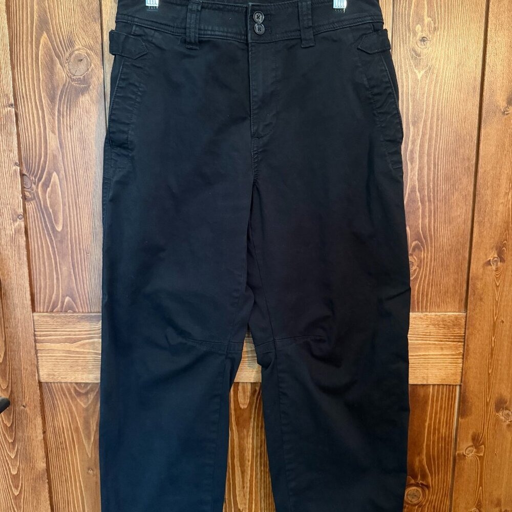 🖤 Banana Republic Barrel High‑Rise Ankle Pants — Size 0P